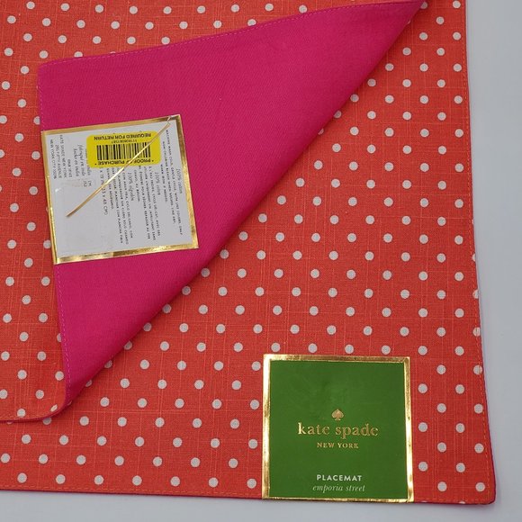 kate spade NWT tablecloth, napkins & placemats - Picture 12 of 14